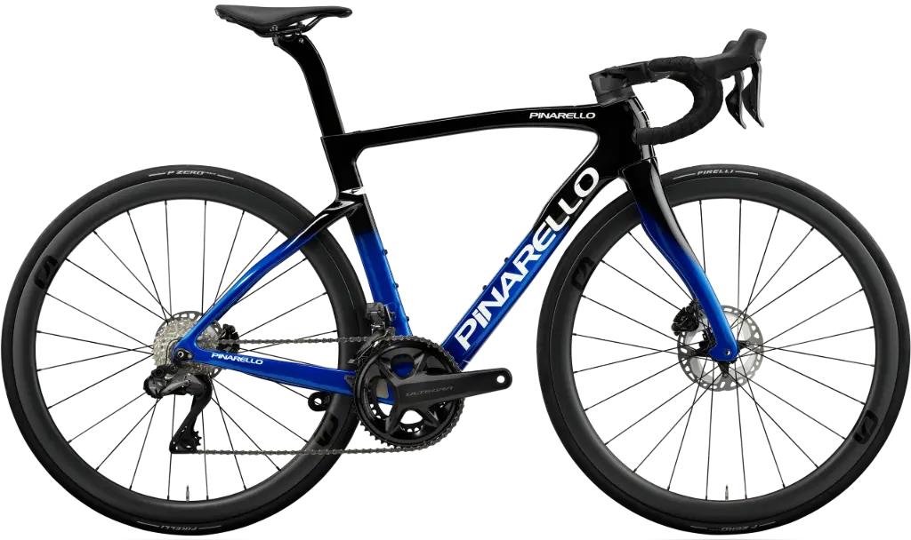Pinarello F7 DT Swiss A1800 Spline E310-Fastest Blue Ultegra Di2 12v