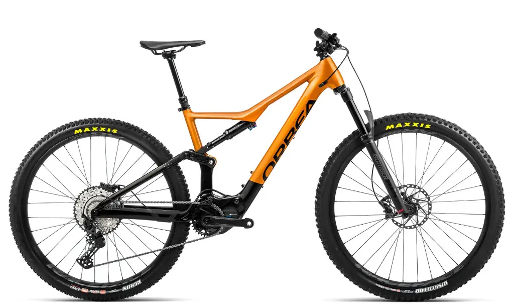 Orbea Rise H30 Alloy 2022 Leo Orange/Black