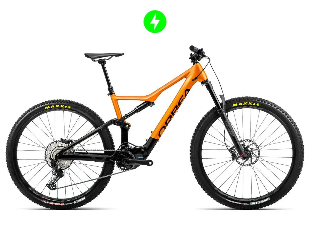 Orbea Rise H30 Alloy 2022 Leo Orange/Black