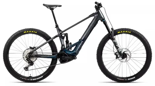 [R34207V8-AL] Orbea Wild H10 2024 XT M8120 Brakes Kiox Display Lezyne Lights Basalt Grey/Dark Teal Gloss