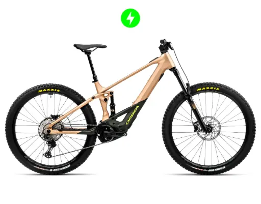 [N35905VI-AL] Orbea Wild Fs H30 Baobab Brown/Nori Green Matt
