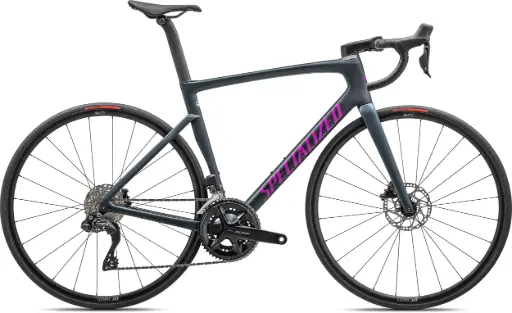 [90623-5352-AL] Tarmac SL7 Comp Shimano 105 Di2 Specialized 2023 Satin Metallic Deep Lake/Purple Orchid